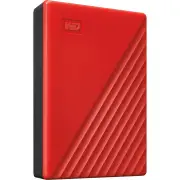 WD My Passport 5TB USB 3.0 Portable Hard Drive (Red)