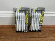 Pilot G2 Edge Gel Roller Pen Fine 0.7mm Lot 10 Pens Black Ink Textured Grip Wht