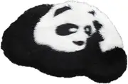 [Cabilock] Plush Rug Panda Carpet Home Decoration Fine Workmanship Super Soft Idea Area Rugs Floor Rug Kitchen Rug Plush Area Rug Bedside Floor Mat Entry Mat Household Soft Cute Props