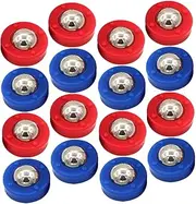 HANABASS Enhanced Shuffleboard Play 32pcs Mini Shuffleboard Game Supplies Tabletop Accessories