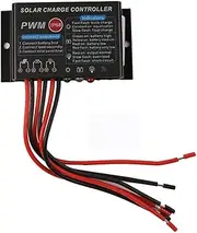 10A 12V IP67 Solar Control Regulator Waterproof Solar Charge Controller PWM Solar Control Regulator