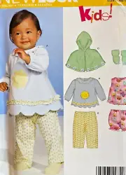 New Look Sewing Pattern 6549 Babies Infants Top Pants Coat