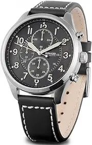 [Duward] aquastar interlagos Mens Analog Japanese automatic Watch with Leather bracelet D85526.02