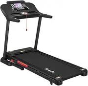Everfit Treadmill Electric Treadmills with 520mm Running Belt, Folding Walking Pad Foldable Machine Exercise & Fitness Equipment, with up to 20km/h Speed for Home Gym Workout White
