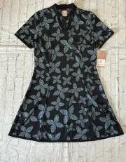 Ben Hogan NWT Woman’s Short Sleeve Pixel Floral Tennis Golf Dress Size Small