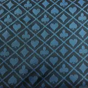 Blue Two Tone Suited Speed Cloth Poker Table Felt 100% Polyester 120x60 NEW