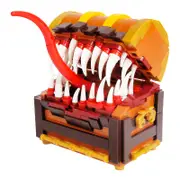 366PCS Mimic Monster Treasure Chest Legendary Collectible Figure Build