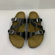 Birkenstock New w/ Box Salina Magic Galaxy Black Birko Flor Regular Select Size