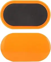 2Pcs Exercise Core Sliders - Oval Yoga Sliding Disks - Sports Fitness Disc - Training Slider - Exercise Workout Slide Mat Equipment