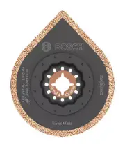 Bosch Starlock 2-1/2 in. X 4 in. L Carbide Grout Removal Blade OSL234HG