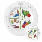 Portion Perfection Portion Control Plate - Melamine