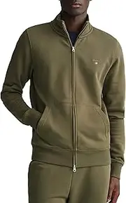 GANT Herren Reg Shield Full Zip Sweat Logo Sweatjacke MIT REIßVERSCHLUSS
