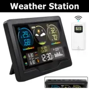Multi-Function Weather Station Digital Clock Calendar Thermometer Indoor Outdoor