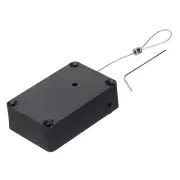 Retractable Remote Control Lock,for TV,DVD,Hardware Cable Lock 1Set Black 59.06"