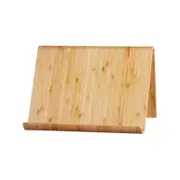 Sherwood Home Kitchen Cook Book & Ipad/ Tablet Bamboo Stand - Natural Brown