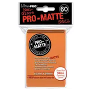 ULTRA PRO Deck Protector Sleeves Pro Matte Orange Small 60ct 62 x 89 mm