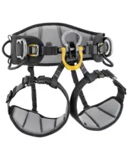 Petzl Harness Astro Sit Size 1, Black/Yellow