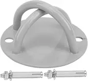 Aerial Yoga Fitness Rings Hanging Pull Strap Mounting Bracket, Stainless Steel Material is Durable Indoor and Outdoor Can Be Used, is The Ideal Choice for Yoga, Fitness Training