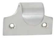 SINGLE plain small satin chrome sash window lifts,vintage,federation,TH1650