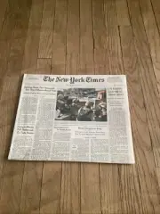 August 8, 2003 The New York Times War On Terror Full-Newspaper