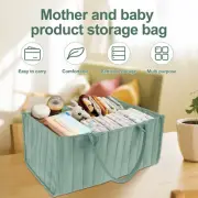 Baby Diaper Caddy Organizer Soft Polyester Baby Storage Basket Portable flhex
