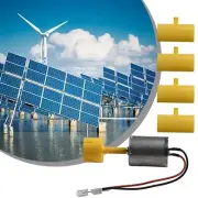 Small Vertical Wind Generator Turbine Kit Wind Turbine Instructional Models New
