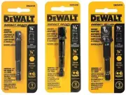 1 New DeWalt Impact Ready 3-Pc Socket Adapter Set DW2541IR, DW2542IR, DW2547IR