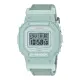 【CASIO 卡西歐】自然柔和環保意識方形腕錶 湖水藍 40.5MM(GMD-S5600CT-3)