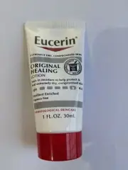 3 PACK Eucerin Original Healing Soothing Repair Lotion, Fragrance free 1 oz