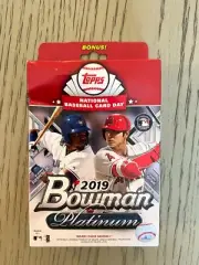 2019 Bowman Platinum Sealed Baseball Hanger Box