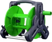 Generic Garden Hose Reel Cart Pipe Storage Rack Multifunction Storage Reel Hose Winding Reel Portable Pipe Organizer, Without Water Hose