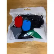 Lot 8 Gnawrishing Sensory Chew Necklaces Autistic ADHD Kids Boys Girls Chewelry