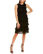 Dolce & Gabbana Silk-Blend Sheath Dress