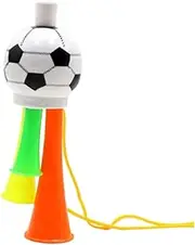 Totority Loud Cheer Horn Football Game Trumpet for Sports Enthusiasts Plastic Decor for Matches Parties Events Random