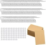Earring Hook Set Diy Jewelry Making Kit with 925 Sterling Silver Ear Wires Rubber Earring Backs for Diy Jewellery Making Diy Earring Hooks Diy Jewelry Making Kit 250pcs.
