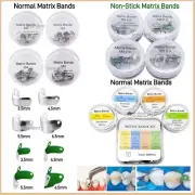 Dental Matrix Bands Palodent V3 System Sectional Contoured Metal Matrices 8 Size