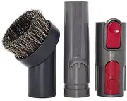 Horse Hair 1.25" Vacuum Brush Attachment Hose Adapter Compatible with Dyson V15 V11 V10 V8 V7 V6 Vacuum Cleaner