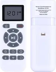 [PZL] New RC1507 Replacement Remote Control for Ecovacs RC1507 Deebot Robotic Vacuum N79 N79S M80（White