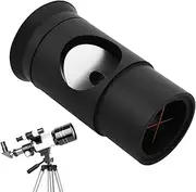 Cheshire Eyepiece, 1.25-Inch Metal Collimating Tool, Optical Axis Collimator, 1.25 inches, Newtonian Reflector Accessories, Collimation Supplies for Adult, Telescope Alignment Tool