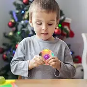 Magic Rainbow Puzzle Speed Cube Ball Fun Stress Reliever Magic Ball Brain Teaser