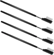 Ipetboom Portable Lash Comb Brush Set Metal Eyelash Separator Tool Perfect for Quick and Application