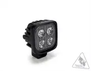 Denali S4 TriOptic LED Light Pod Black Suzuki Gladius 650 2009 - 2016
