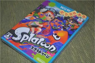 全新日版現貨!Wii U 噴射戰士 Splatoon,日版Wii U主機專用