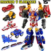 Tobot V Galaxy Detectives Master V Ultimate Figure Combiner Robot Boy Toys Car