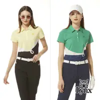 在飛比找PChome24h購物優惠-【Lynx Golf】首爾高桿風格！女款合身版吸排抗UV上下