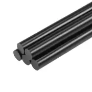 Mini Hot Glue Gun Sticks 8-inch x 0.44-inch for Glue Guns, Black 5pcs