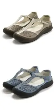 New Jambu Creek Laser-cut Mary Jane Women's Flats