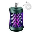 Electric Bug Zapper Mosquito Killer Lamp for Outdoor Indoor(Green Plug-in Type)