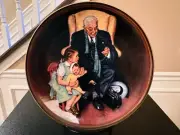 1988 Knowles Norman Rockwell “Tender Loving Care” Collector Plate NIB