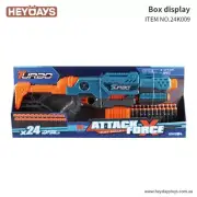 Soft Dart Blaster w/ Foam Darts Outdoor Games Play Toy Gift Kids Teens Adults
